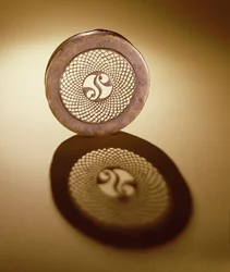 Openwork box lid, from Cornalaragh, County Monaghan